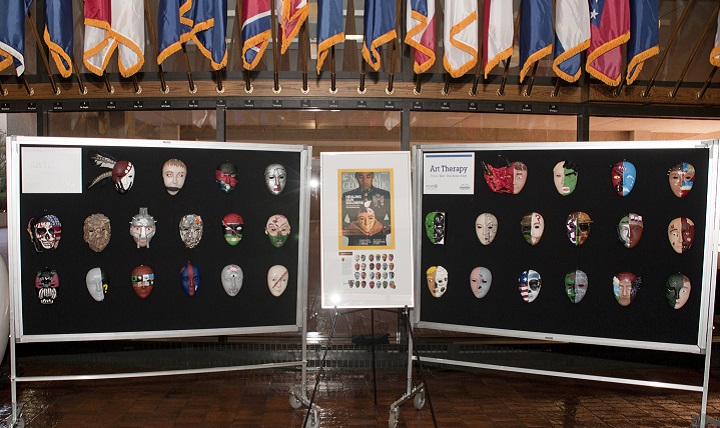 The National Intrepid Center of Excellence (NICoE) has established art therapy programs to help service members recover from invisible wounds