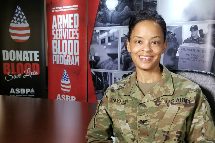 The Armed Services Blood Program welcomed new Division Chief Army Col. Audra L. Taylor to the militaryâ€™s blood program . (Courtesy photo)