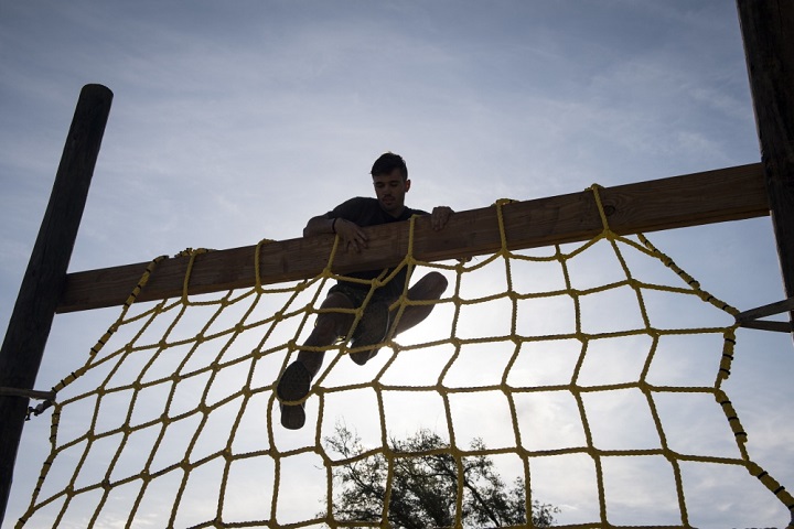 As patients navigate behavior change, you can show them how to avoid the common pitfalls that can derail good intentions. Like climbing an obstacle, there are small steps to prepare patients to achieve their goals in the upcoming year. (U.S. Air Force photo by Senior Airman Janiqua P. Robinson)