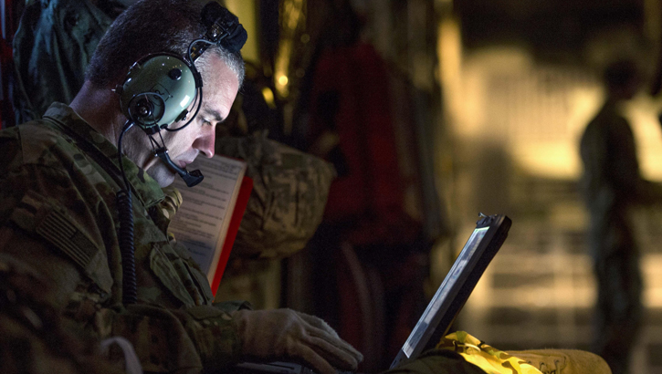 The Armed Forces Health Surveillance Branch (AFHSB) is the central epidemiologic resource for the U.S. Armed Forces, conducting medical surveillance to protect those who serve our nation in uniform and allies who are critical to our national security interests. AFHSB provides timely, relevant, actionable and comprehensive health surveillance information to promote, maintain, and enhance the health of military and military-associated populations. (U.S. Air Force photo by Tech. Sgt. Nathan Lipscomb)