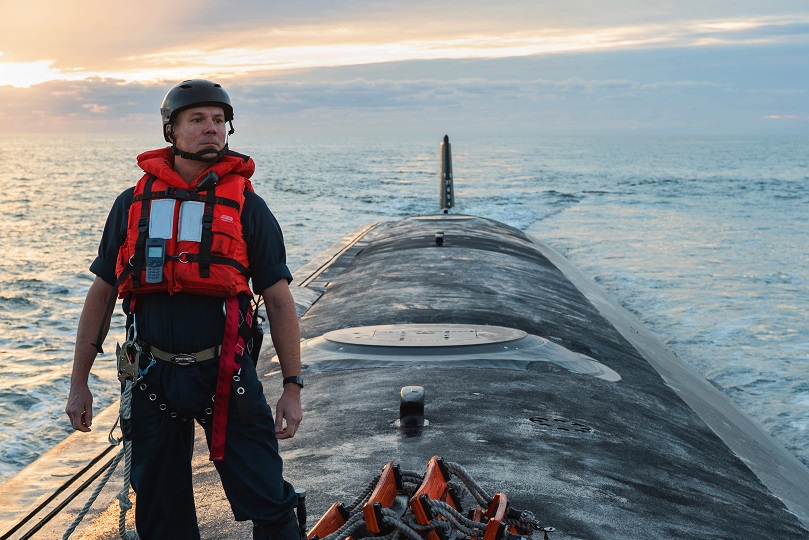 Image of Navy submariner (Photo Courtesy: U.S. Marine Corps).
