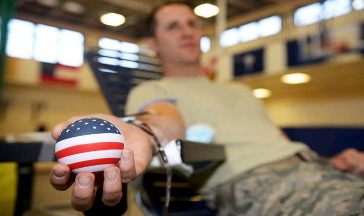 Since 1962, the Armed Services Blood Program has served as the sole provider of blood for the United States military. As a tri-service organization, the ASBP collects, processes, stores and distributes blood and blood products to Soldiers, Sailors, Airmen, Marines and their families worldwide. (U.S. Air Force photo by Airman 1st Class Tenley Long)