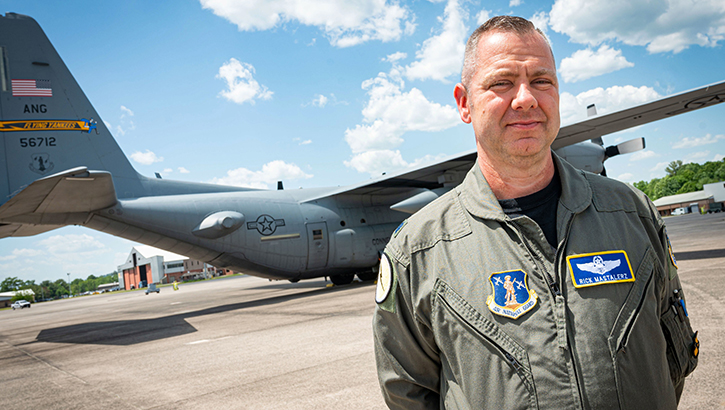 Links to How an Air Guard Pilot Beat Cancer, Continued to Fly