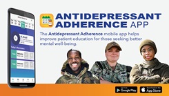 Infographic for the Antidepressant Adherence app