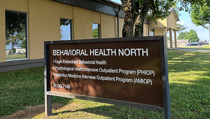 Behavioral Health North is home to the installation’s 8th embedded behavioral health unit, which serves 101st Airborne Division Artillery Brigade, and smaller units on post like the 52nd Ordnance Group, and the U.S. Air Force’s 19th Air Support Operations Squadron and Detachment 4-18th Weather Squadron. (Courtesy Photo)