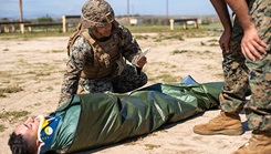 Combat Lifesaver Course practical 