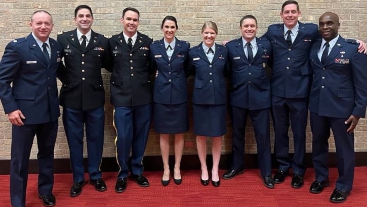 SAUSHEC Ortho class of 2023, along with our program director and associate program director. 