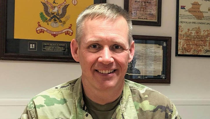 Army Chaplain (Maj.) Michael Dawson