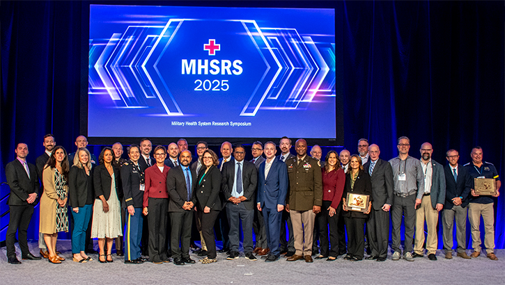 Image of Military medical researchers were recognized for their achievements and research during the annual 2025 Military Health System Research Symposium awards presentation in Kissimmee, Florida, on Aug. 4. The awards honored pioneers and innovators in military medicine dedicated to warfighter health.