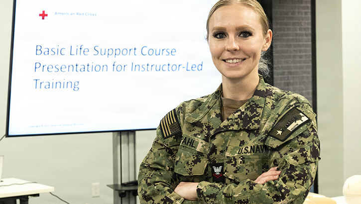 Hospital Corpsman Second Class Kayla Pahl