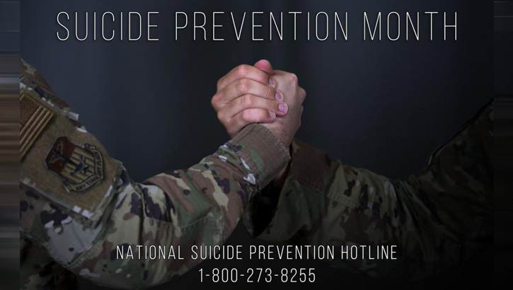 Photo By Tech. Sgt. Victor J. Caputo | September is Suicide Prevention Month, with September 5 through 11 marking National Suicide Prevention Week. While it is every Airman's duty to watch out for their wingmen, it is also important for Airmen to understand the vast amount of resources available to them if they are experiencing their own personal crisis. (U.S. Air Force photo illustration by Tech. Sgt. Victor J. Caputo) 