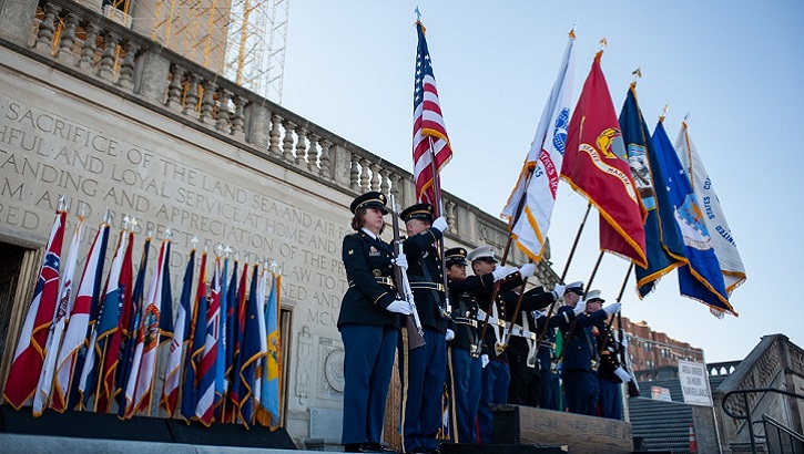 Joint Service Color Guard (DoD photo)
