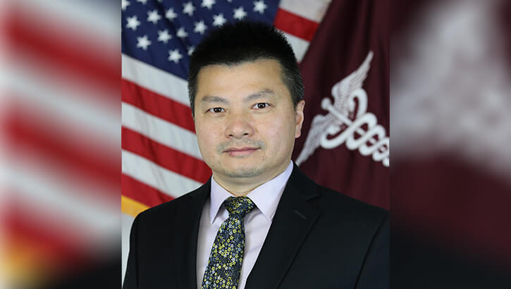 Xiankun (Kevin) Zeng, a molecular biologist and principal investigator at the U.S. Army Medical Research Institute of Infectious Diseases