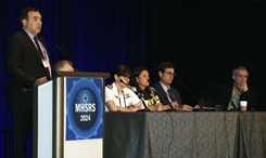 Dr. William D’Angelo addresses the MHSRS Symposium 2024