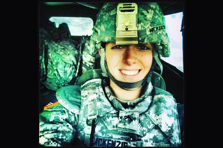 New York Army National Guard Spc. Nicole McKenzie, shown here in a personal photo, used her combat life-saving skills to help save the life of a 12-year-old boy who jumped from an overpass in Yonkers, New York, Aug. 3, 2018. (Courtesy photo)