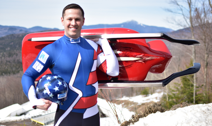 Army Sgt. Matt Mortensen, a two-time Olympian, has been competing in doubles luge since 2011 as a member of the Army World Class Athlete Program. (U.S. Army photo) 