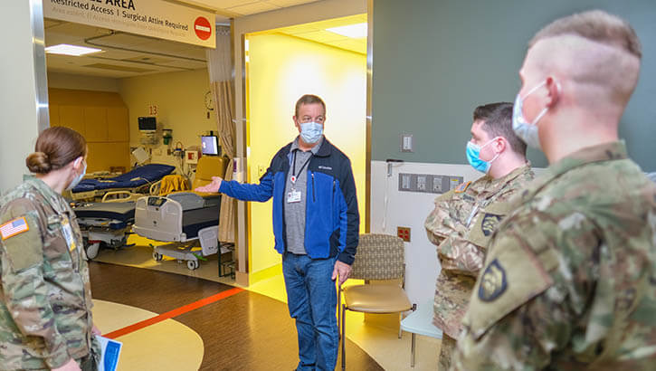 Links to Oregon National Guard surging to support hospitals again