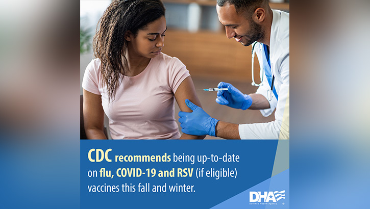 Stay healthy this season: Get vaccinated against influenza, respiratory syncytial virus, and COVID-19