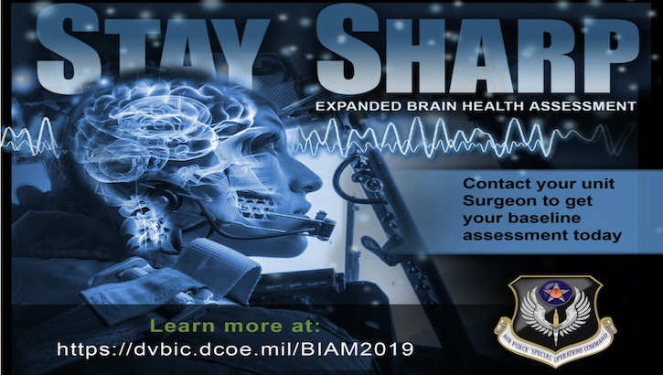The Comprehensive Strategy for SOF Warfighter Brain Health surveils Special Operators throughout their careers in terms of their TBI exposures (including blast). TBI histories, and cognitive and mental health status. As part of a greater USSOCOM effort to capture longitudinal (low-level, repetitive) exposures, the policy proactively sustains and extends the lifecycle of our Forces and ensures optimal healthcare for our warfighters, during and after service. (credit: Master Sgt. Timothy Lawn)