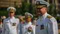 Rear Admiral Brandon Taylor of the U.S. Public Health Service Commissioned Corps in dress whites at the 2019 National Independence Day Parade where he represented the U.S. Surgeon General as a presiding official with the other services. Taylor was named in February as the new director of the Defense Health Agency’s Public Health directorate. (Photo: Tanisha Blaise, Armed Forces Health Surveillance Division senior public relations and media specialist) 