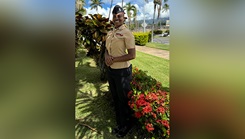 Second Class Petty Officer Sonar Technician (STG2) Rickaiya Diggs from Afloat Training Group Middle Pacific (ATG MIDPAC) is featured in support of Warrior Care Month, which is “aimed at increasing awareness of programs and resources available to wounded, ill, and injured service members, their families, and those that care about them," according to former Secretary of Defense Robert F. Gates. Navy Region Hawaii highlights the Navy Wounded Warrior program, which offers enrollees nonmedical care for seriously wounded, ill and injured Sailors and Coast Guardsmen, and provides resources and support to their families. (U.S. Navy photo by Kyler Hood)