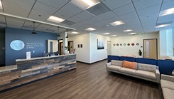 Military hospital waiting room