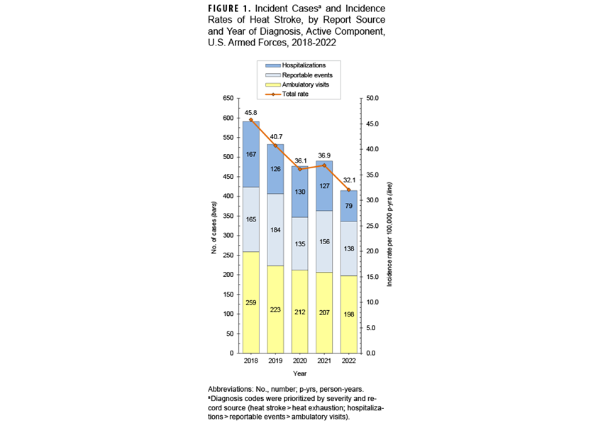 FIGURE 1. Disease Casualties at Three Provisional Field Hospitals Demonstrating Malaria Predominance, U.S. Army 101st Medical Regiment, Americal (23rd) Infantry Division, Guadalcanal, November 1942–February 1943 This pie chart displays the proportions of various disease-related casualties among U.S. soldiers in Guadalcanal during a four-month period in World War II. The chart’s purpose is to show the overwhelming impact of malaria, which was the single largest cause of casualties, accounting for approximately half of all cases. In descending order of magnitude, other causes of disease casualties included psychiatric conditions, enteritis, cellulitis, fever of unknown origin, respiratory infections, jaundice, skin disease, otitis media, and heat exhaustion. A small percentage of cases were attributed to other, unspecified causes.