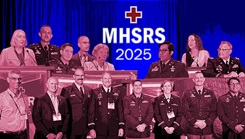 Military personnel posing for a picture at the MHSRS