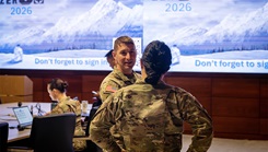 Below zero medical conference on  Joint Base Elmendorf-Richardson, Alaska.