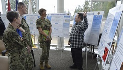 There were 15 participants – including Hospital Corpsman 3rd Class Nicholas Metaxas from Perioperative APU, on behalf of team members/project lead Annette Elmore and Robyn Hopper-Burrell, who presented ‘Ready Reliable Care: An Anesthesia Technician Initiative,'