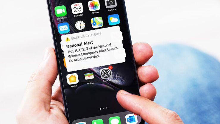 The Federal Emergency Management Agency will be conducting a nationwide alert test at approximately 2:20 p.m. ET on Wednesday, Oct. 4, 2023. This test will be directed to all consumer cell phones, radios, and televisions.