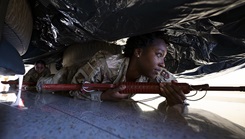 The medics of the 49th Medical Group added a new layer of depth to their monthly training day by incorporating field tactics and wartime medical practice in a Medic-X exercise on July 16.
