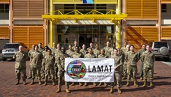 U.S. Air Force medical and support personnel, in partnership with the Saint Lucia Ministry of Health, Wellness and Elderly Affairs, officially launched the Lesser Antilles Medical Assistance Team 2026 mission during an opening ceremony at the Millennium Heights Medical Complex, April 27.
