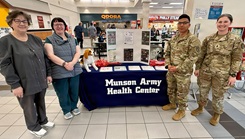 Munson Army Health Center Public Health officials 