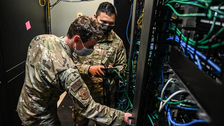 Military personnel testing networks