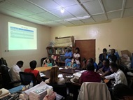 NMCSD Infectious Disease (ID) residents participate in academic activities while completing their Tropical Medicine rotation in Liberia, Western Africa.