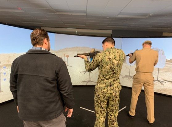 NMCSD Psychiatry residents at Naval Special Warfare learning about performance psychology and how to advise NSW communities on how to enhance cognitive, physical, and emotional performance.  