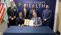 Military personnel posing for a picture