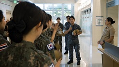 Republic of Korea (ROK) Military Nursing Academy cadets tour U.S. Naval Hospital Guam