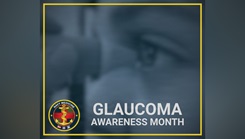 A graphic of an eye being checked out