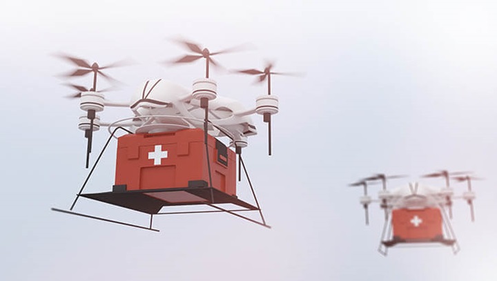 6 ways drones could change healthcare