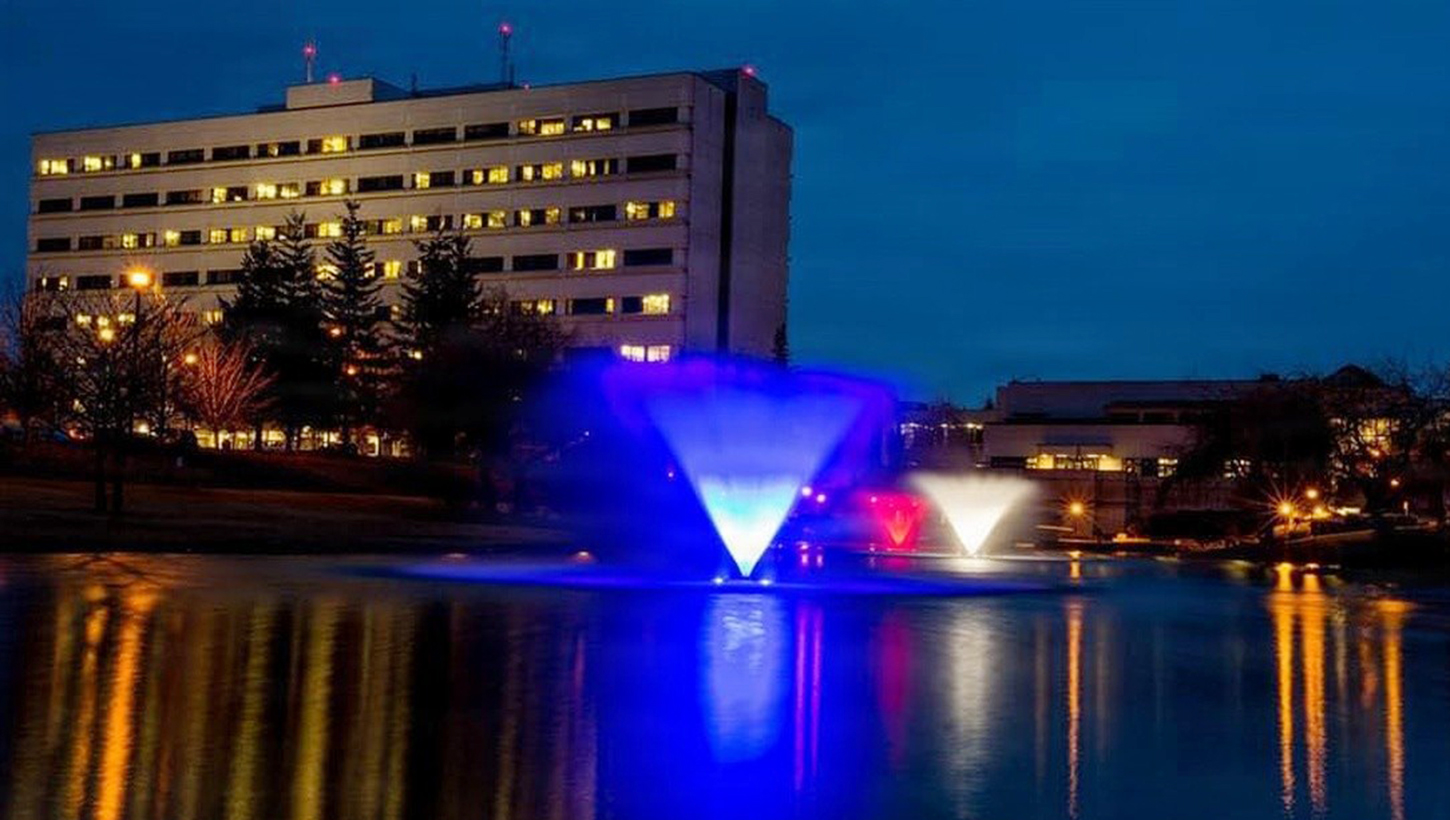 The outside of the Madigan Army Medical Center
