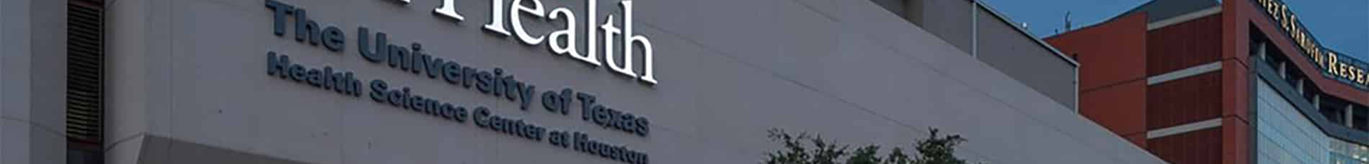 UT Health Houston banner image