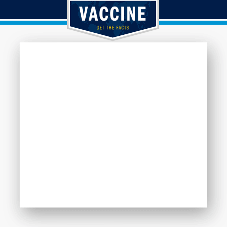 Animated .gif that offers a question and answer about the COVID-19 vaccine for TRICARE beneficiaries.