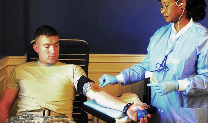 Link to Armed Services Blood Program Thanks Their Donors