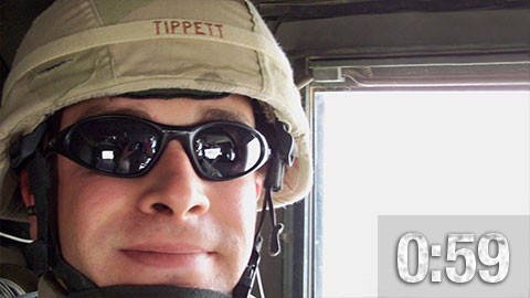 59 Sec PSA: Retired 1st Sgt. Aaron Tippett