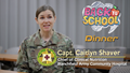 Army Dietician Shares Importance of Healthy Eating: Dinner