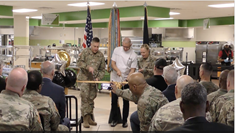 The ribbon cutting of the Victory Fresh kitchen