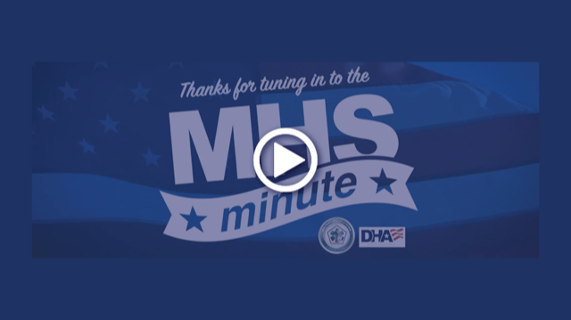 Link to MHS Minute: A Call to Action for Convalescent Plasma Donation