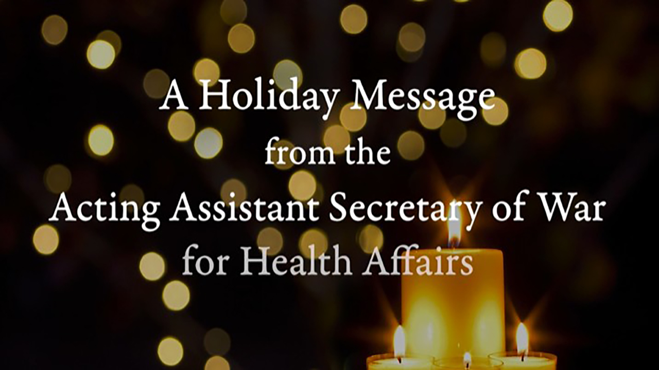 Holiday Greetings from the DOW’s Top Doctor